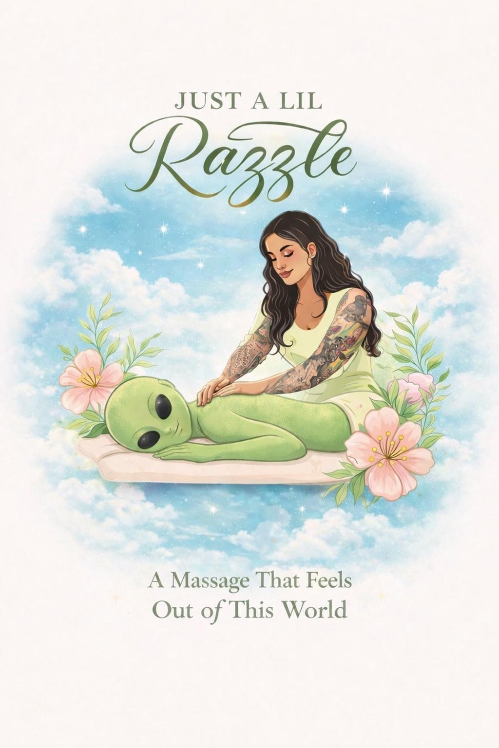Just a Lil Razzle Spa — a massage that feels out of this world